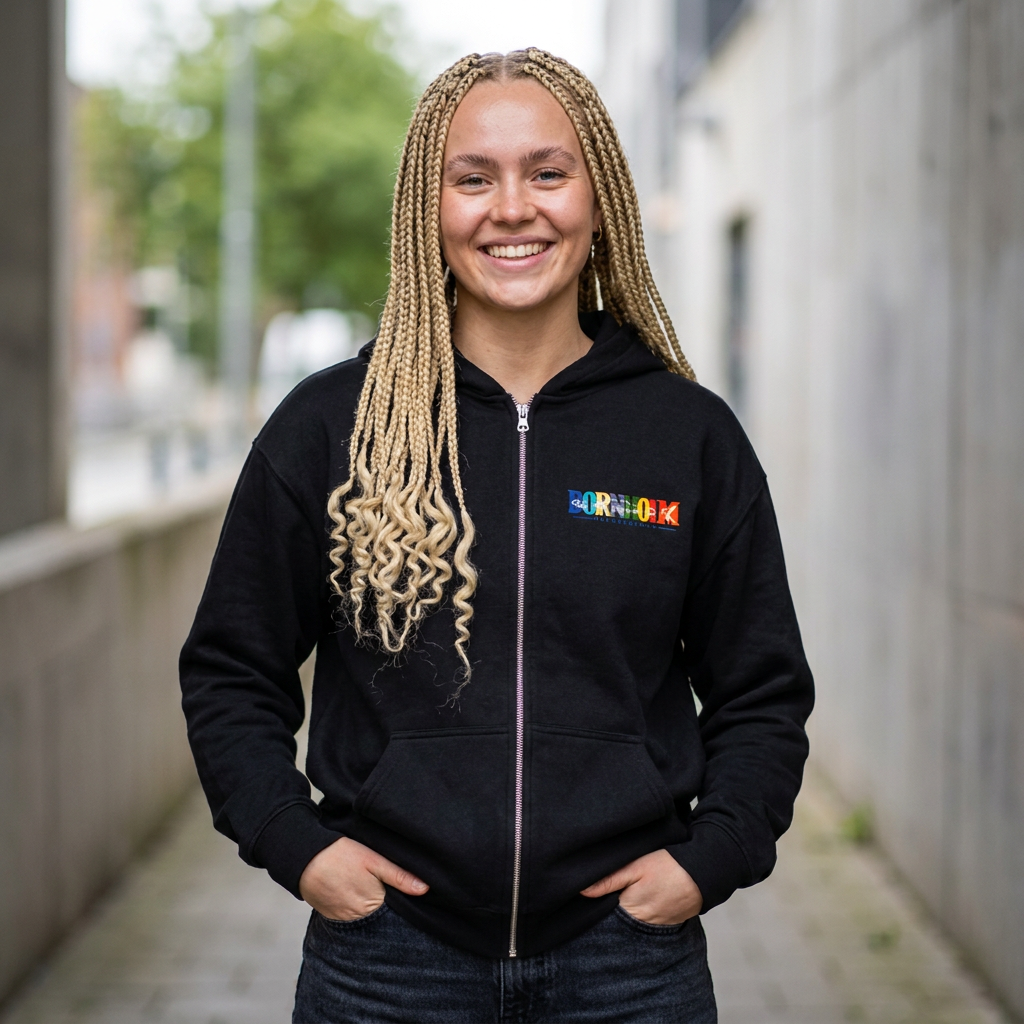 Bornholm Coastal Heritage Zip Hoodie